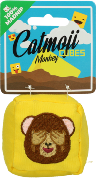 Emoji Cat Cube Monkey (met MadNip)
