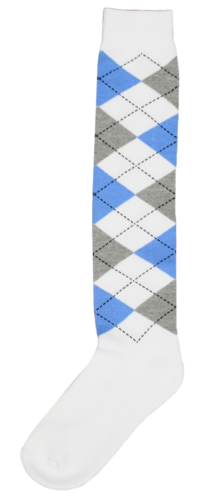 Kniekous RE wit/l.blauw/l.grijs   43-46